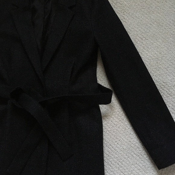 COS Tie Waist Blazer/Jacket Wool Blend - Picture 4 of 9